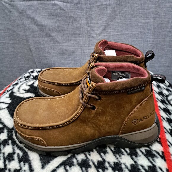 Ariat Work Boots Shoes Men 7.5B Composite Toe